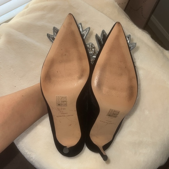 Kurt Geiger London Belgravia Bow Pumps Black - Picture 15 of 17